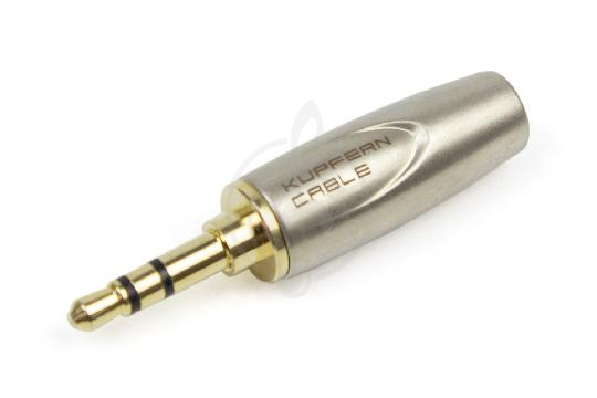 Разъем Jack KUPFERN KYLJ015G-S-N - Разъем кабельный mini Jack 1/8 male стерео - фото 1