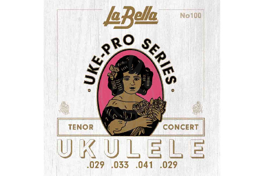 La Bella 100 Uke-Pro - Комплект струн для концертного и тенор укулеле - фото 1 Струны для укулеле концерт La Bella 100 Uke-Pro - Комплект струн для концертного и тенор укулеле - фото 1