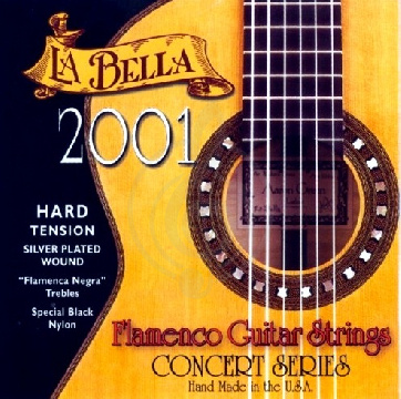 La Bella 2001 Flamenco Hard Tension, 30-42 - фото 1 Струны для классической гитары La Bella 2001 Flamenco Hard Tension, 30-42 - фото 1