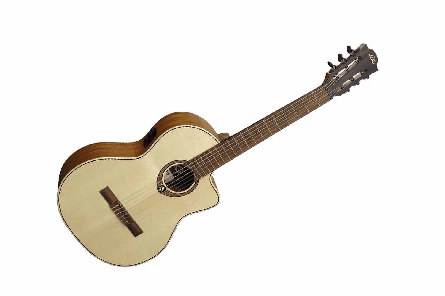 Классическая гитара 4/4 LAG OC-88 CE - Гитара классическая со звукоснимателем - фото 1
