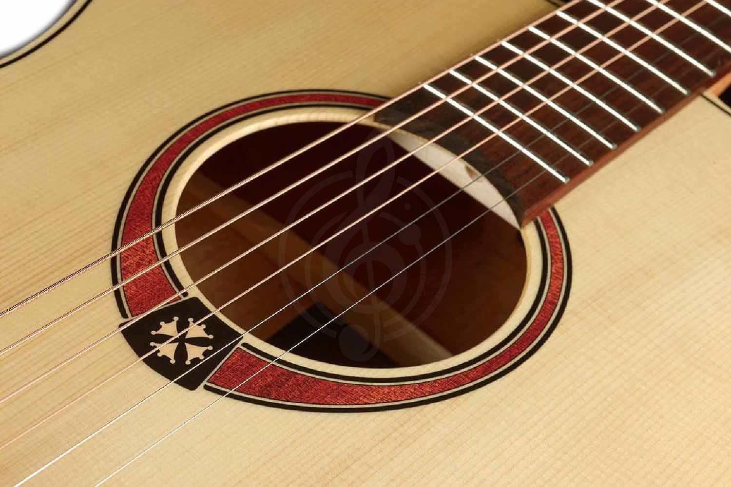 Акустическая гитара LAG T-70A NAT - Гитара акустическая - фото 7