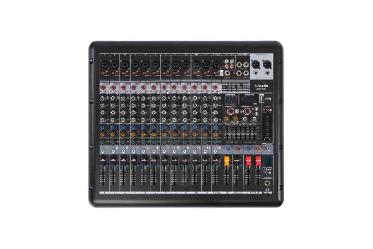 Аналоговый микшер LAudio AG-12P - Активный Микшерный пульт, 12 каналов - фото 1
