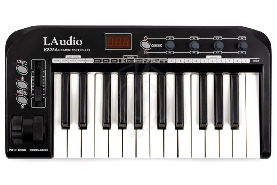 LAudio KS-25A - USB MIDI клавиатура - фото 1 MIDI-клавиатура LAudio KS-25A - USB MIDI клавиатура - фото 1