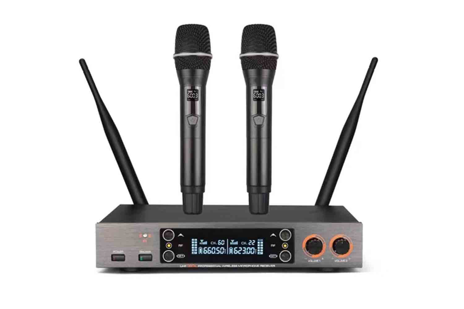 Радиосистема с ручным передатчиком LAudio LS-201-2M - Беспроводная микрофонная система - фото 1