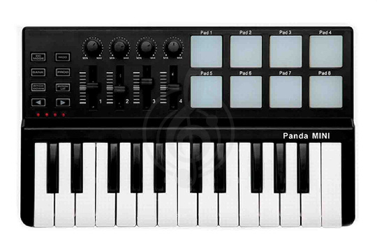 LAudio PandaminiC - USB MIDI клавиатура - фото 1 MIDI-клавиатура LAudio PandaminiC - USB MIDI клавиатура - фото 1