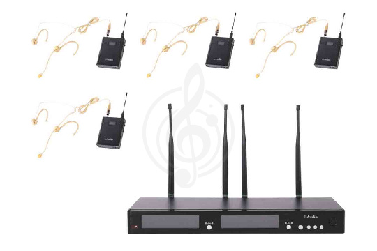 Радиосистема с головным микрофоном LAudio RWS-4BHS - Беспроводная микрофонная система - фото 1