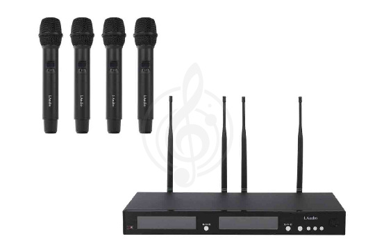 LAudio RWS-4HD - Беспроводная микрофонная система - фото 1 Радиосистема с ручным передатчиком LAudio RWS-4HD - Беспроводная микрофонная система - фото 1