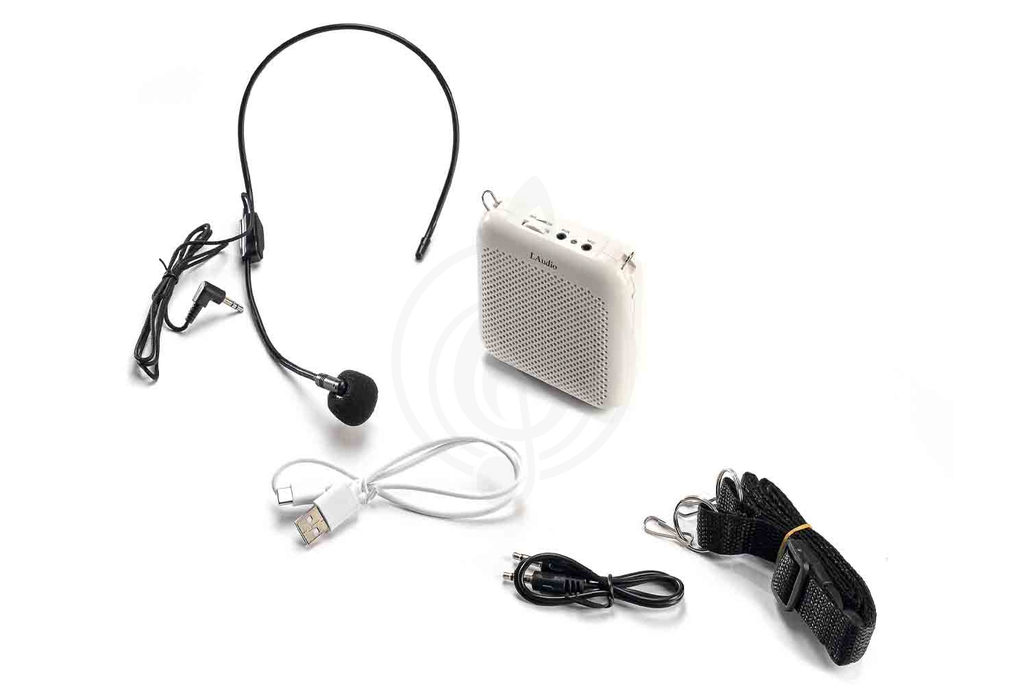  LAudio WS-VA058 Портативный громкоговоритель в комплекте с головной гарнитурой, с креплением на пояс - фото 5