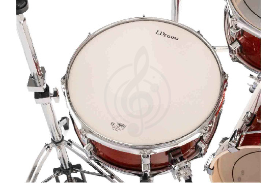 Малый барабан LDrums 5001012-1455 - Малый барабан, красный - фото 1