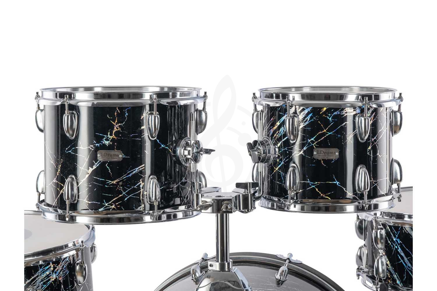  LDrums LD-2220-64-04 - Барабанная установка, черный мрамор  - фото 11