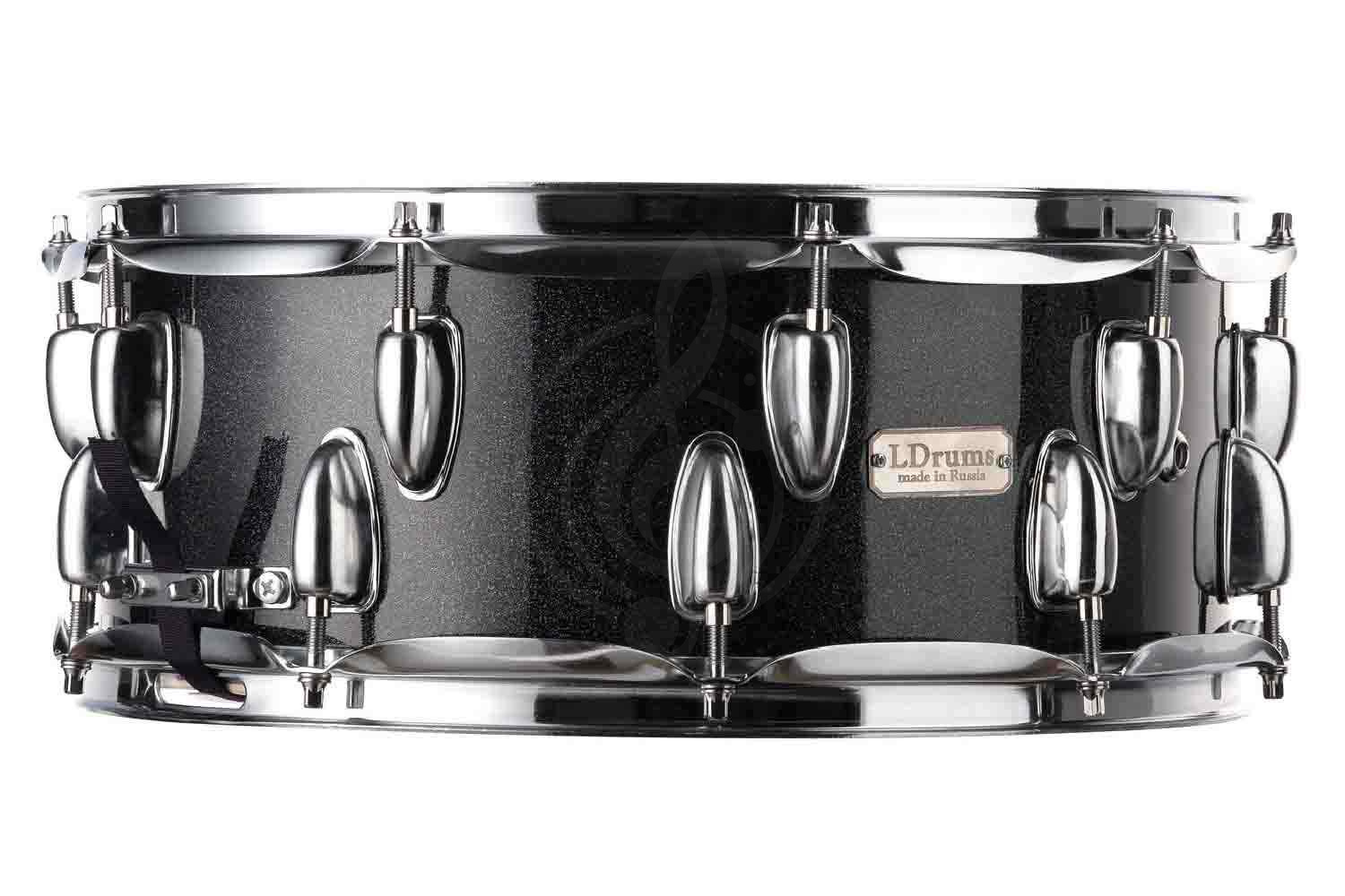 Малый барабан LDrums LD5406SN - Малый барабан, черный металлик, 14"х5,5" - фото 2