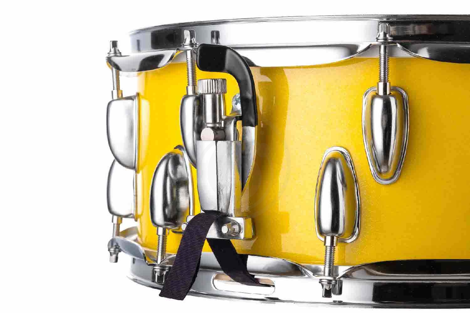 Малый барабан LDrums LD5410SN - Малый барабан, желтый, 14"х5,5" - фото 3
