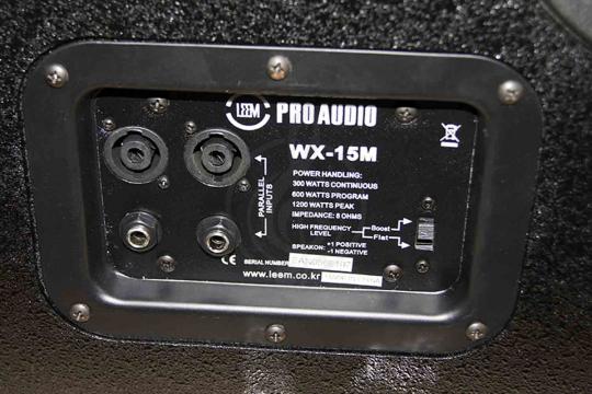Leem WX-15MP - Сценический монитор - фото 2 Монитор сценический пассивный Leem WX-15MP - Сценический монитор - фото 2
