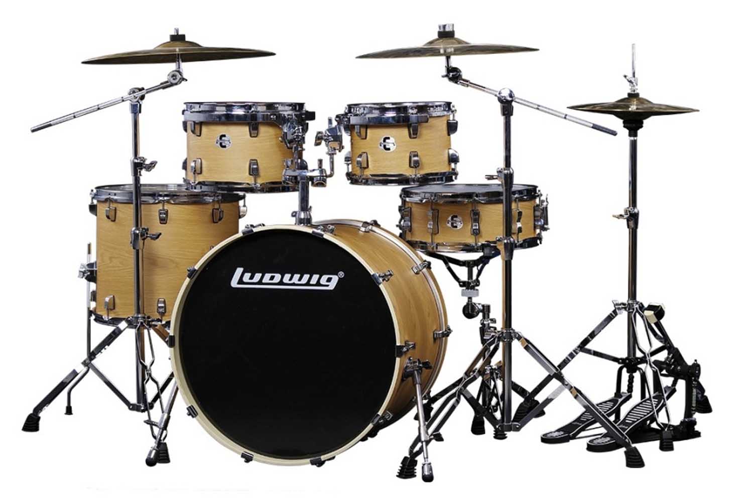  Ludwig LEC522031 Element Evolution - Барабанная установка, цвет древесины - фото 1