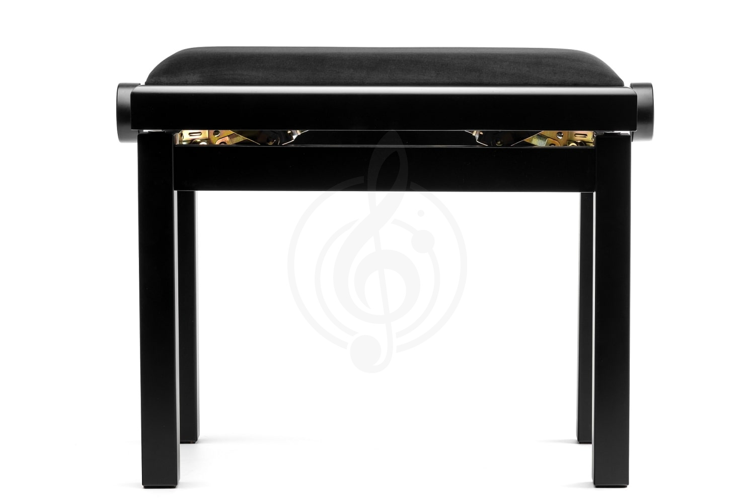 Банкетка Lutner NK-02BM - Банкетка с подъёмным механизмом, черная, матовая, велюр - фото 2