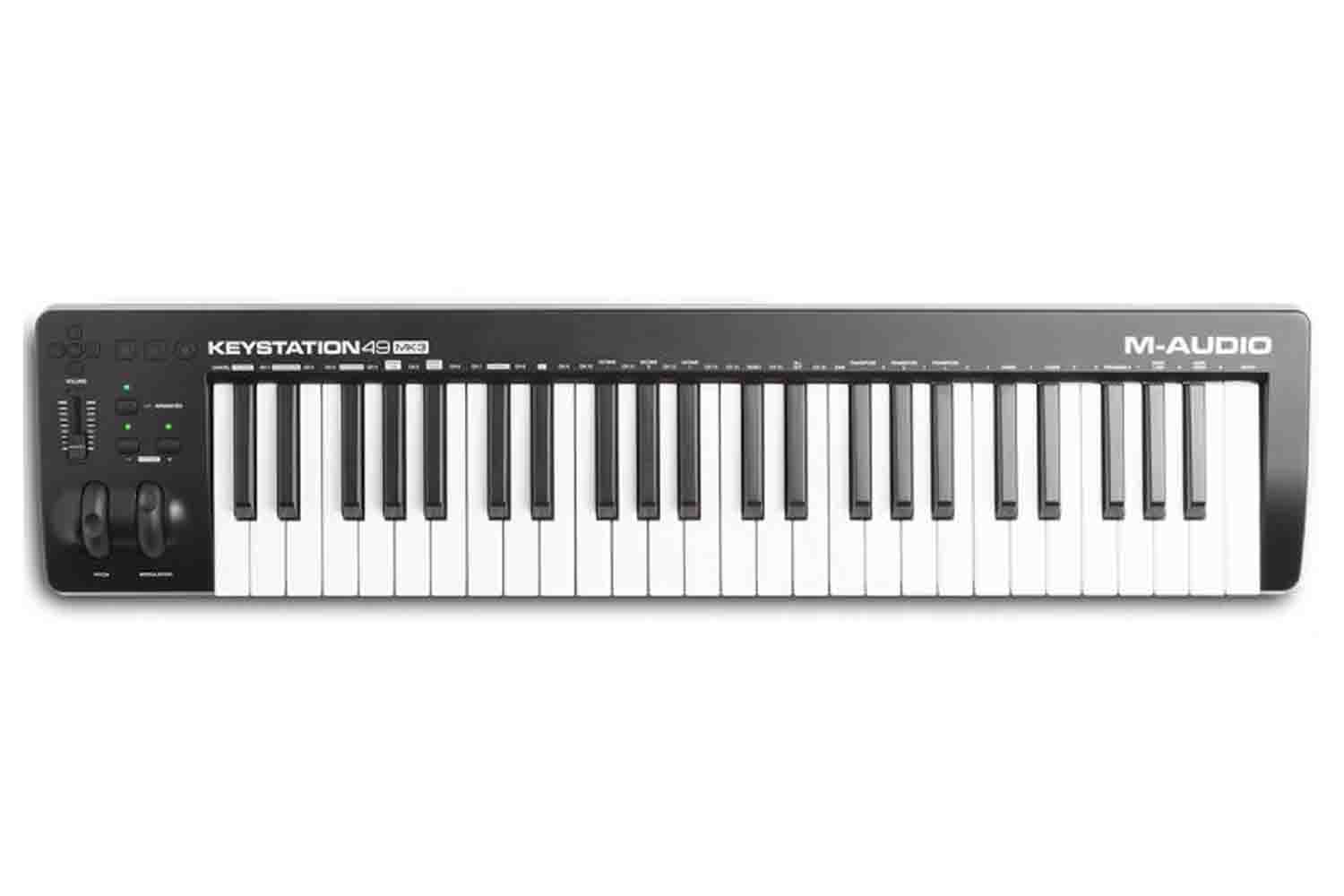 MIDI-клавиатура M-AUDIO Keystation 49 MK3 - USB миди-клавиатура - фото 1