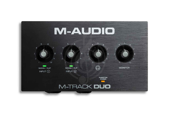 M-Audio M-TRACK DUO USB - Аудиоинтерфейс - фото 1