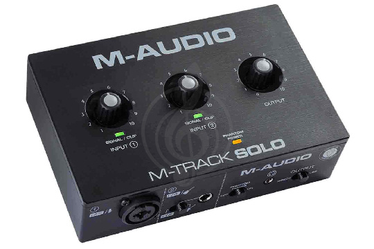  M-Audio M-TRACK SOLO USB - Аудиоинтерфейс - фото 1