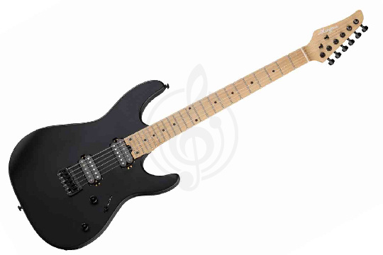 Электрогитара Superstrat Magna 2000E-SBK - Электрогитара, черная - фото 1