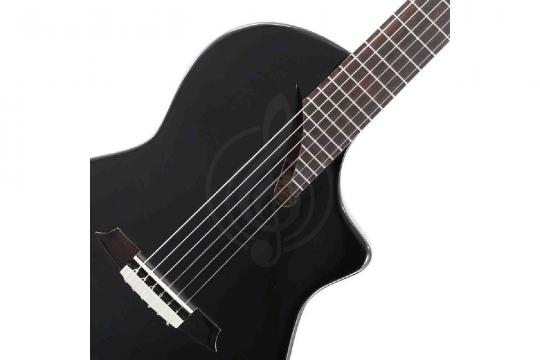 Martinez Hispania-Black-GT - Классическая гитара со звукоснимателем, черная - фото 9 Классическая гитара 4/4 Martinez Hispania-Black-GT - Классическая гитара со звукоснимателем, черная - фото 9