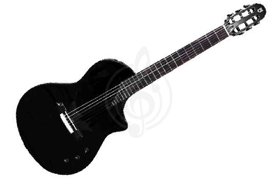 Martinez Hispania-Black-GT - Классическая гитара со звукоснимателем, черная - фото 1 Классическая гитара 4/4 Martinez Hispania-Black-GT - Классическая гитара со звукоснимателем, черная - фото 1