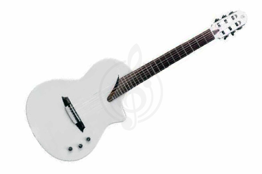 Martinez Hispania-White-GT - Классическая гитара со звукоснимателем, белая - фото 1 Классическая гитара 4/4 Martinez Hispania-White-GT - Классическая гитара со звукоснимателем, белая - фото 1