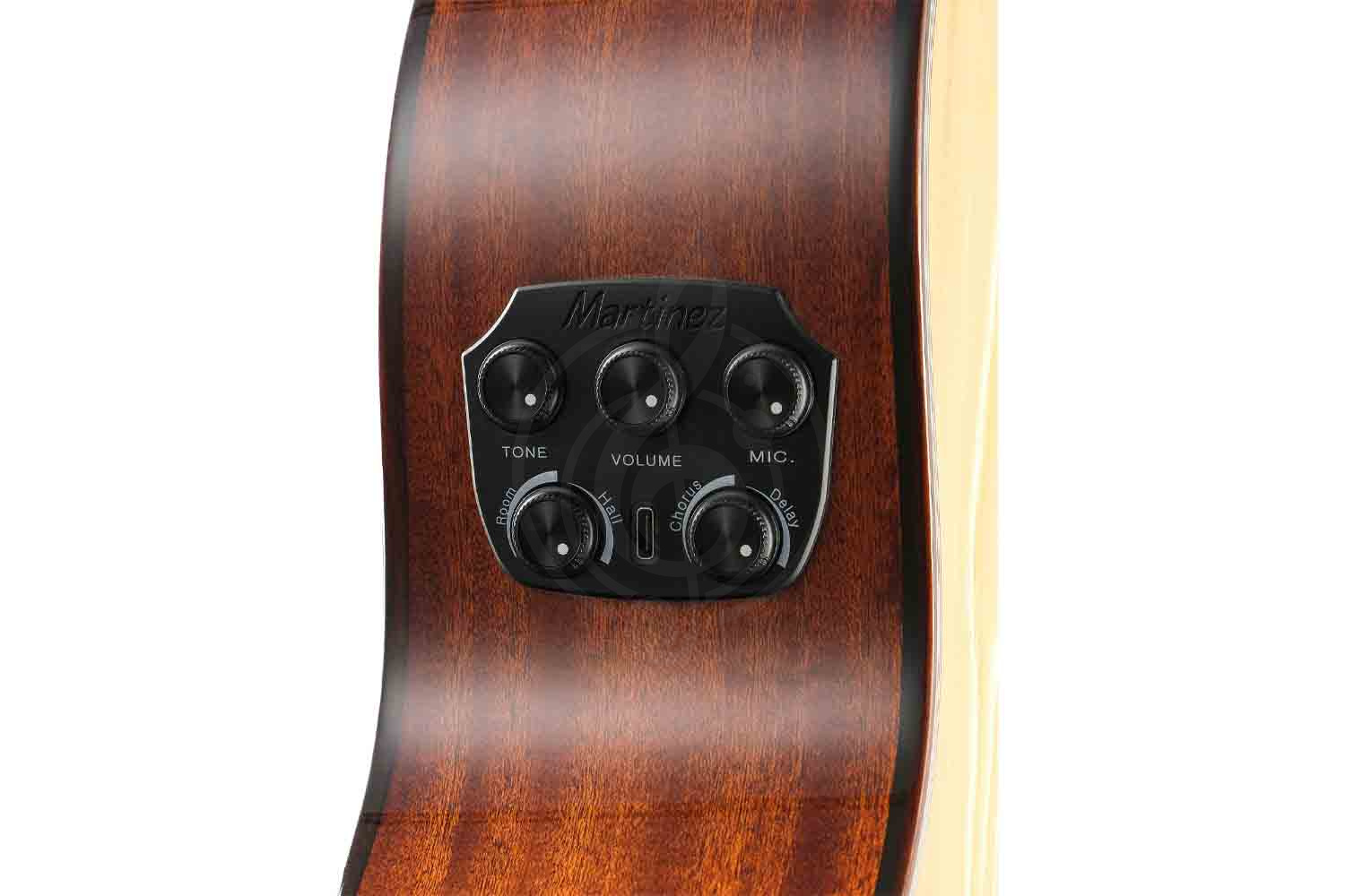 Классическая гитара 4/4 Martinez MP-14-MH - Классическая гитара со звукоснимателем - фото 3