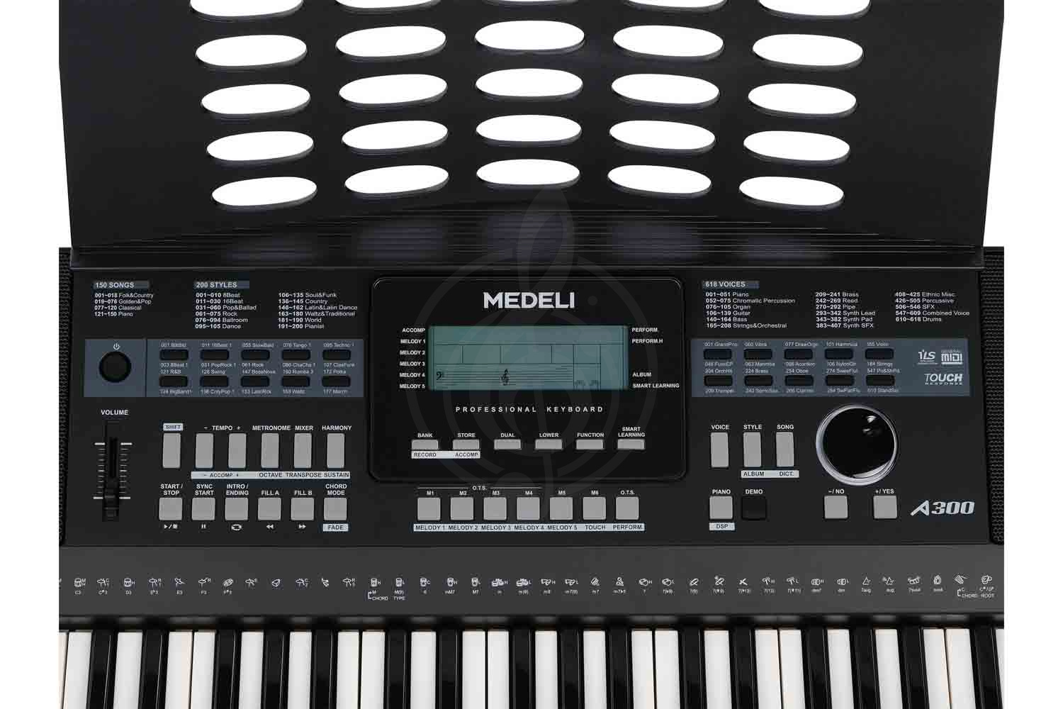 Синтезатор Medeli A300 - Синтезатор, 61 клавиша - фото 5