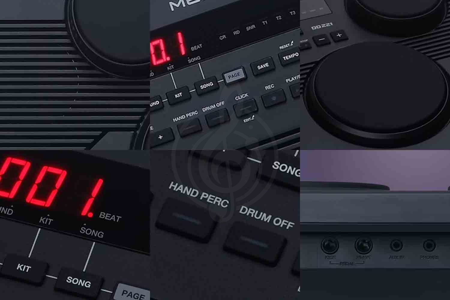 Электронная ударная установка Medeli DD221 - Цифровой барабан - фото 3