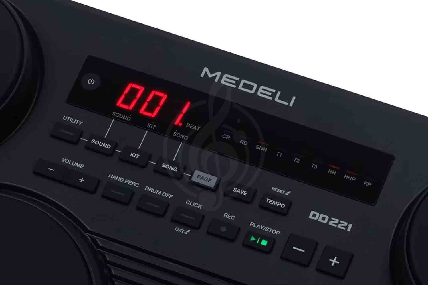 Электронная ударная установка Medeli DD221 - Цифровой барабан - фото 6