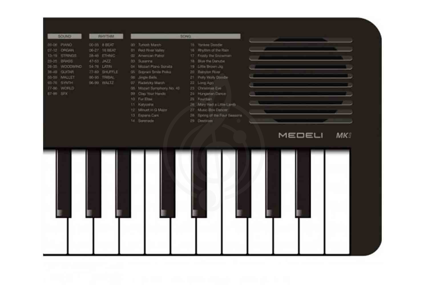 Детский синтезатор Medeli MK1-BK-Medeli - Синтезатор, 37 клавиш - фото 4