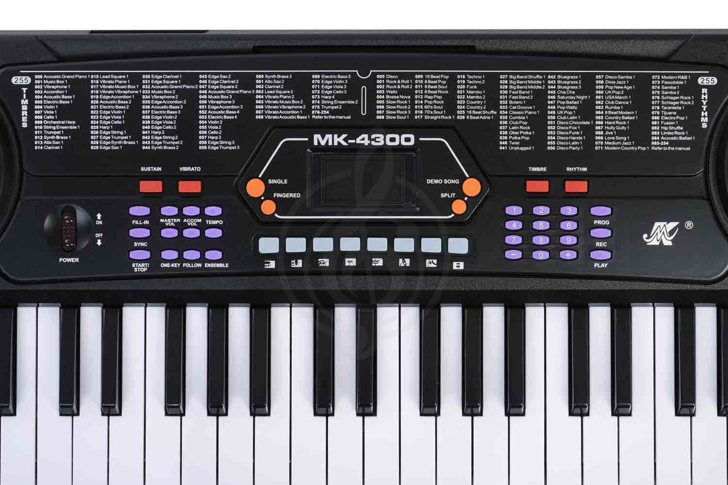 Синтезатор Meike MK-4300 - Синтезатор, 54 клавиши - фото 6