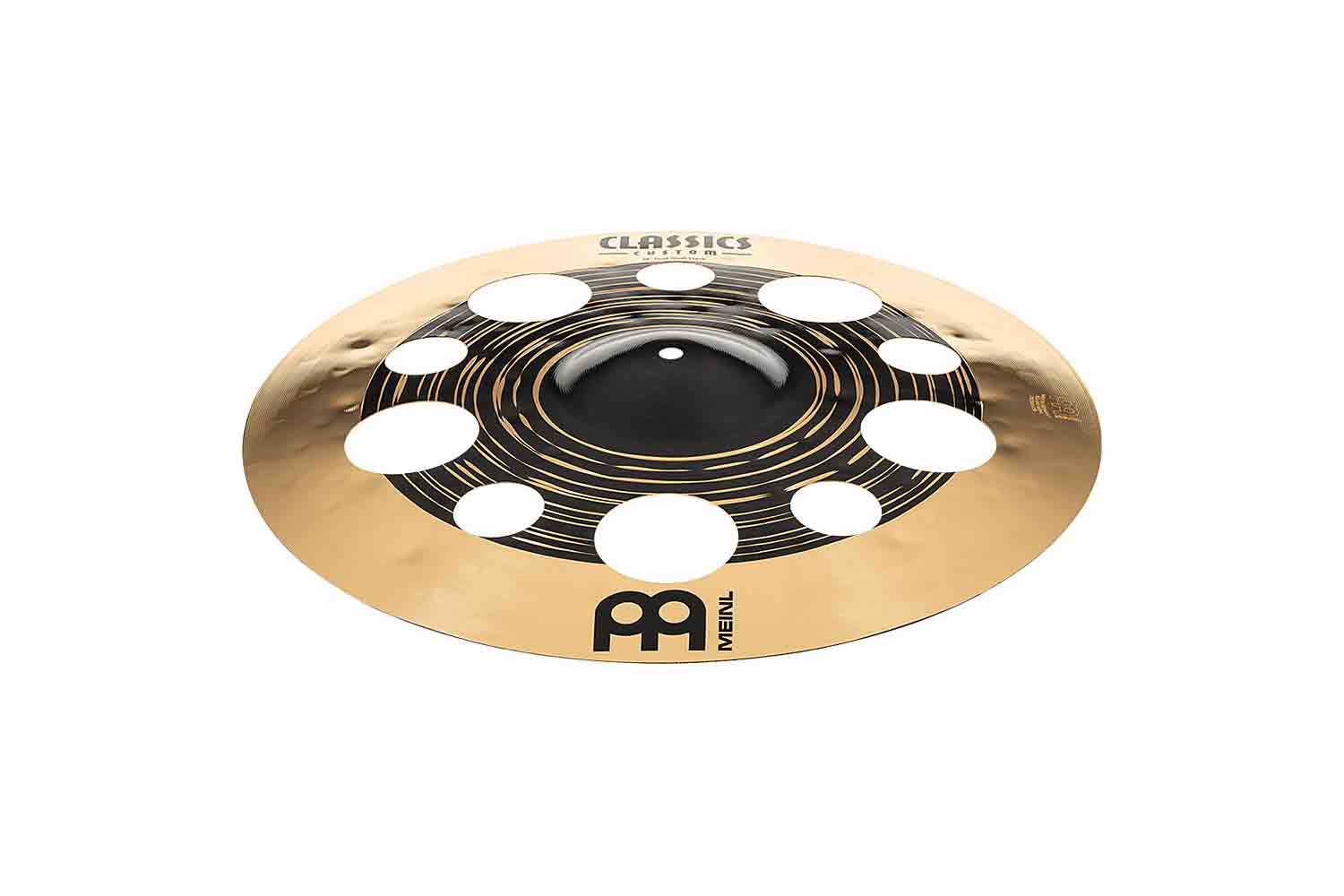 Тарелка Crash Meinl CC18DUTRC Classics Custom Dual Trash Crash - Тарелка 18" - фото 1