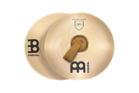 Meinl MA-B12-16M Professional Marching B12 - Тарелки оркестровые 16", пара - фото 1 Оркестровая тарелка Meinl MA-B12-16M Professional Marching B12 - Тарелки оркестровые 16", пара - фото 1