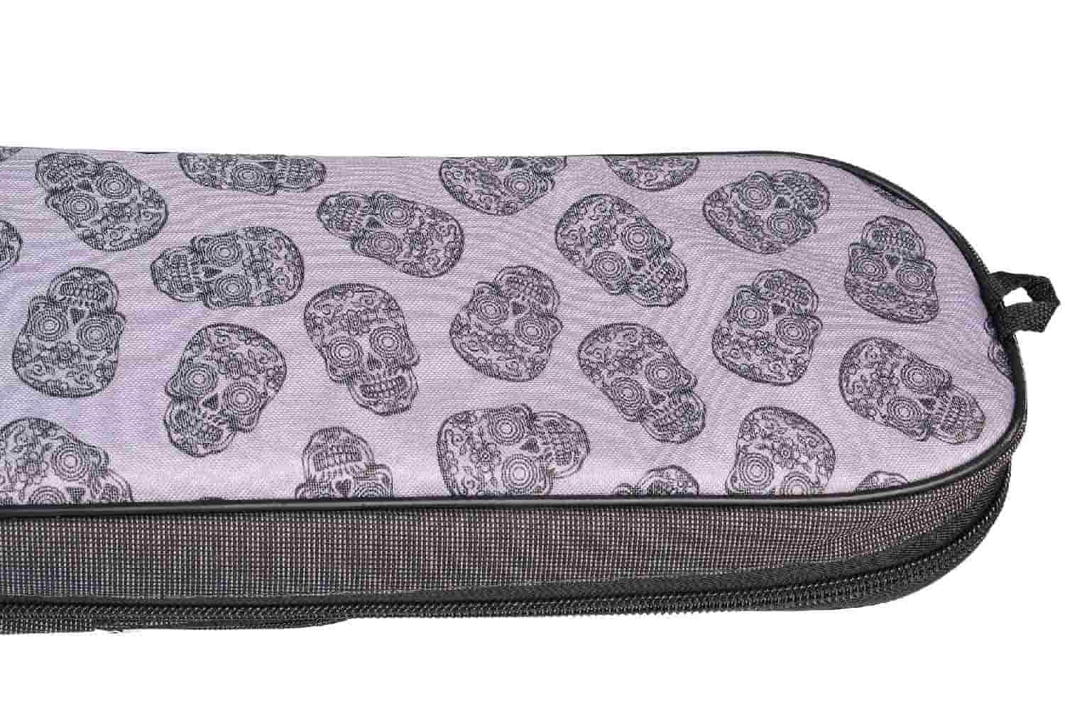 Чехол для бас-гитары MEZZO MZ-ChGB-3skull2/grey - Чехол для бас-гитары - фото 3