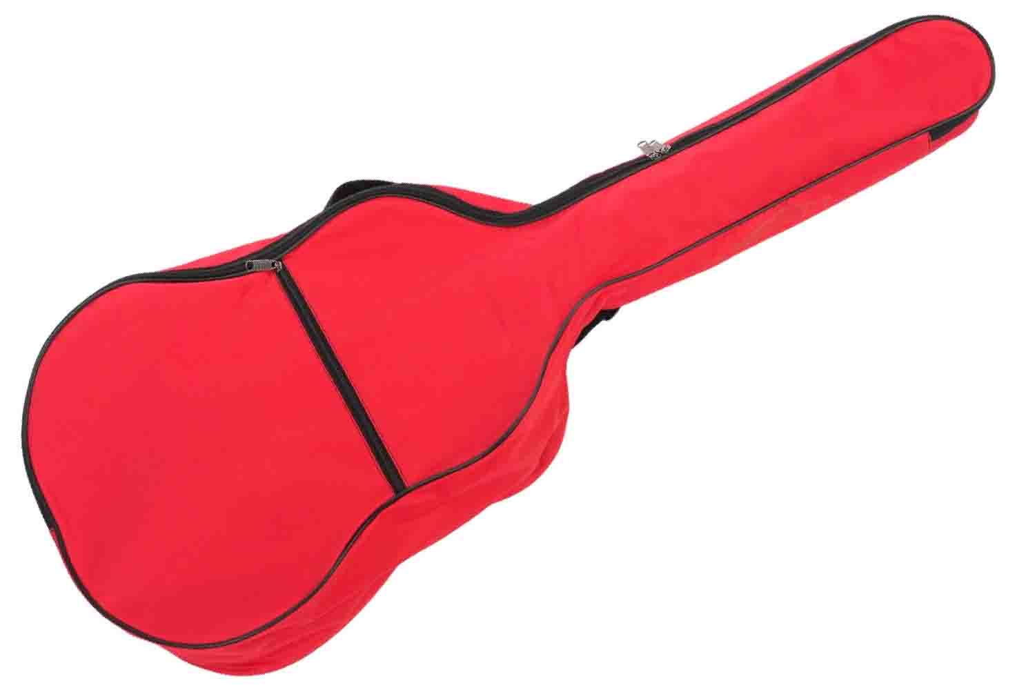 Чехол для классической гитары MEZZO MZ-ChGC-1/1red - Чехол для классической гитары, красны - фото 1