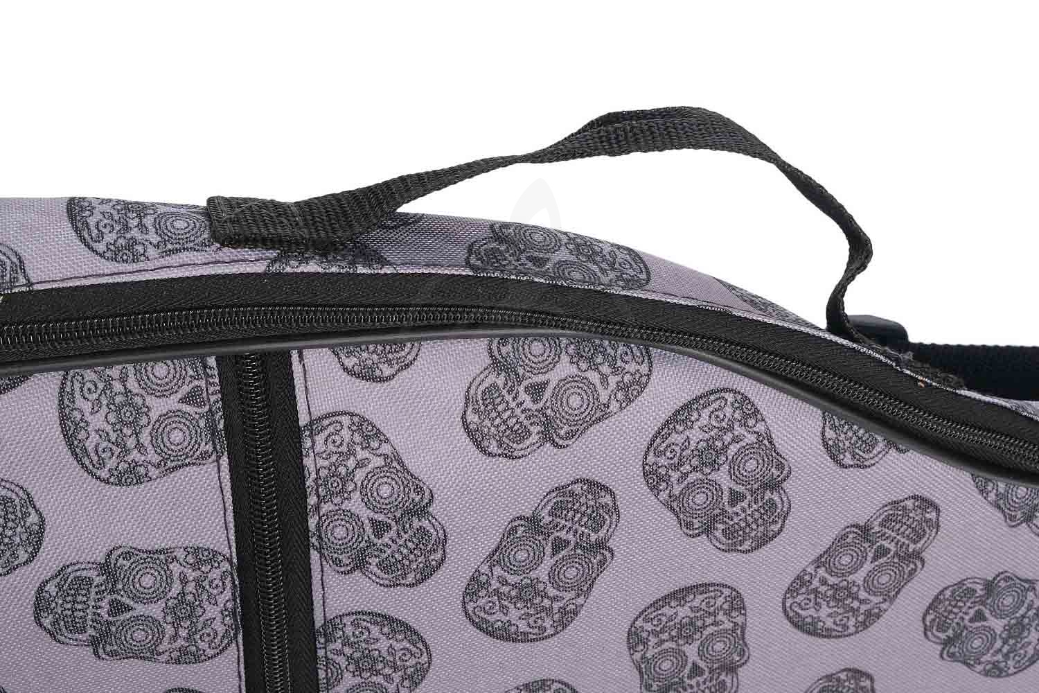 Чехол для электрогитары MEZZO MZ-ChGE-2skull2 - Чехол для электрогитары - фото 5