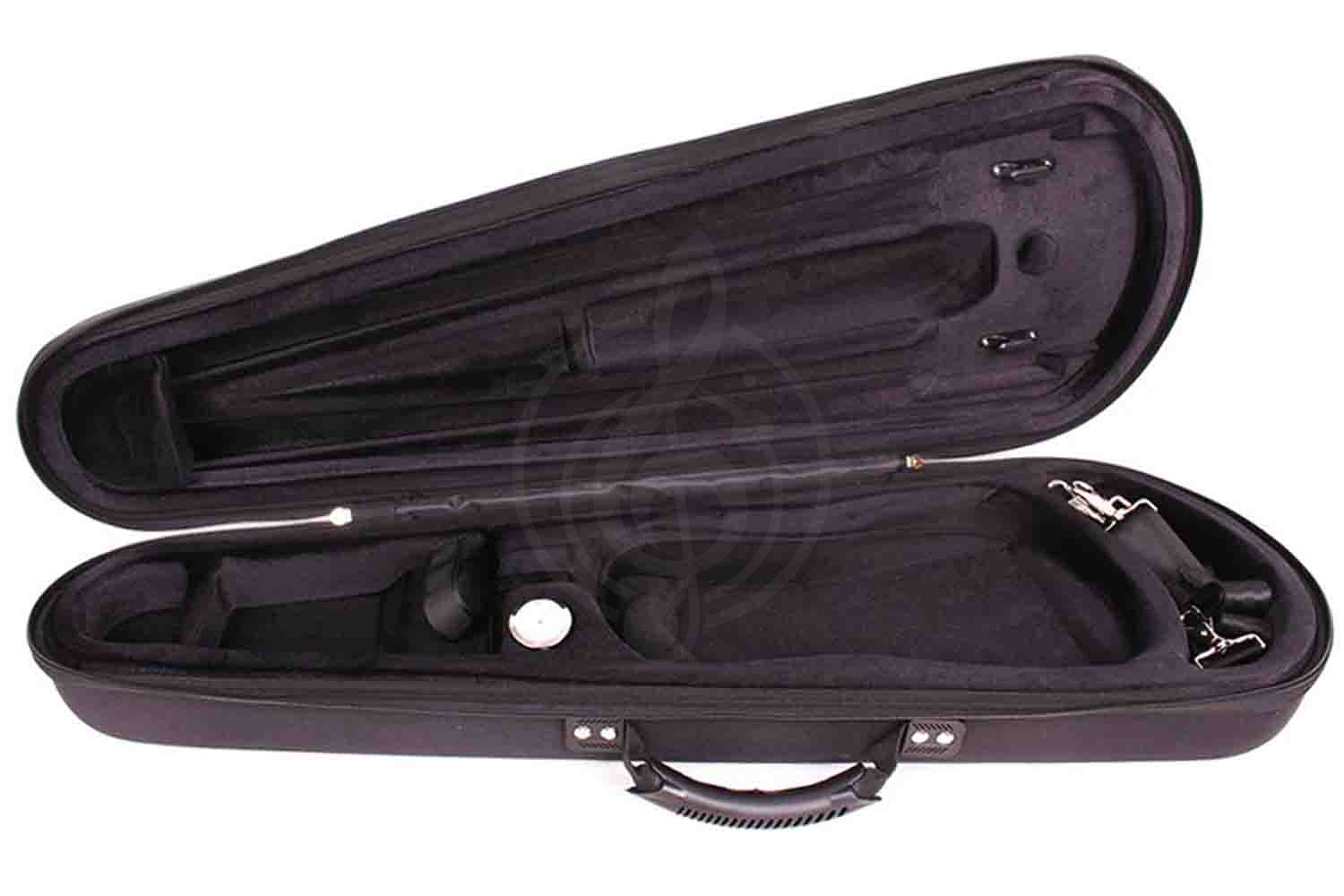 Кейс для скрипки Mirra VC-EV150-6BK - Футляр для скрипки 4/4, черный - фото 2