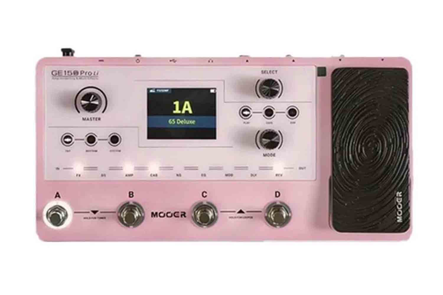 Процессор для электрогитары Mooer GE150-Pro-Li-PK - Процессор эффектов - фото 1