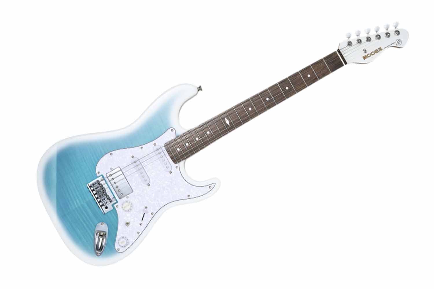 Электрогитара Stratocaster Mooer MSC41-Pro-DRBL - Электрогитара - фото 1