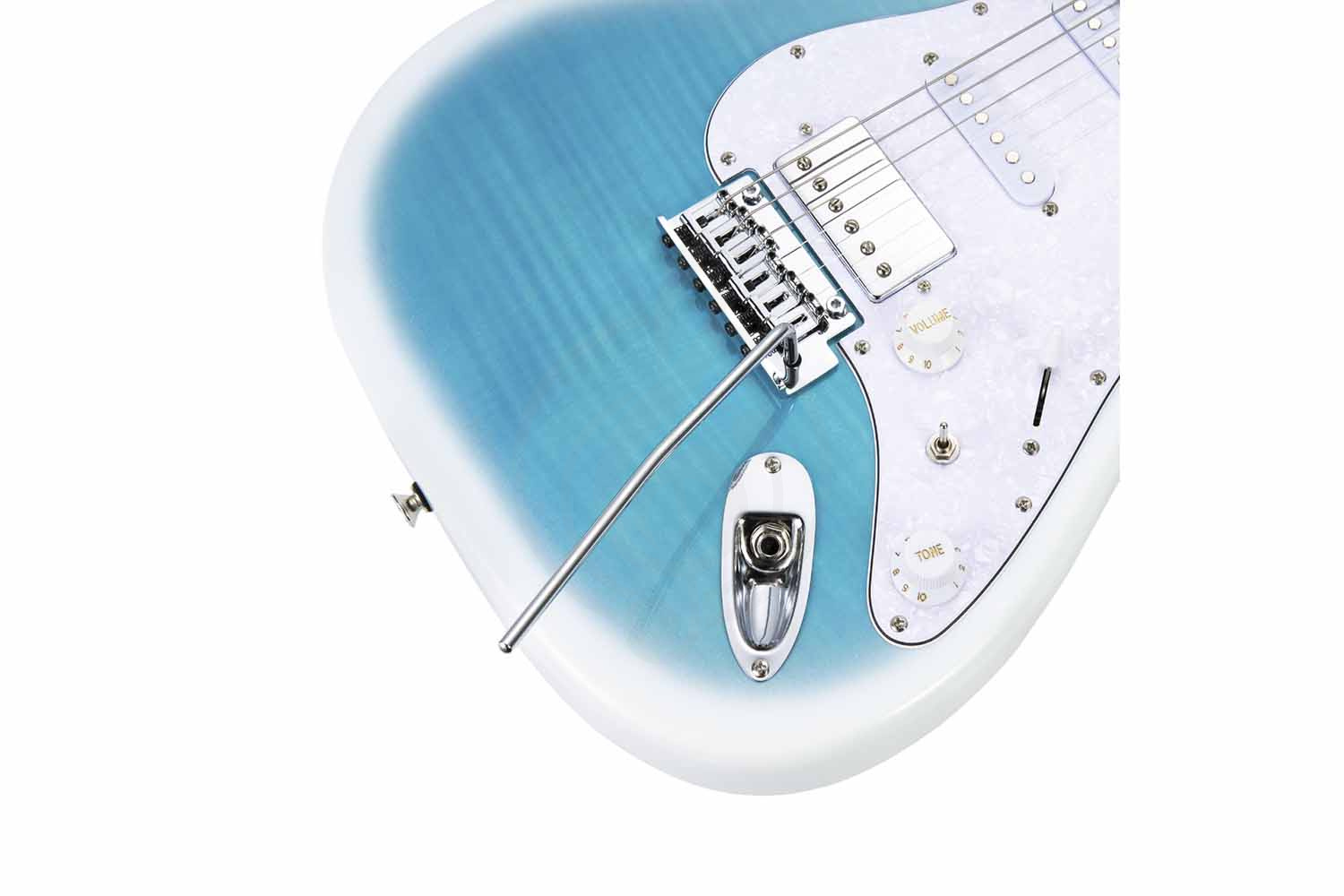 Электрогитара Stratocaster Mooer MSC41-Pro-DRBL - Электрогитара - фото 7