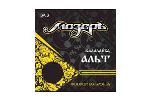 Изображение МОЗЕРЪ BA-3 - Струны для балалайки