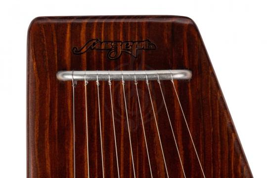 Гусли Мозеръ GWS-93W - Гусли 9 струн Сергиевские, 2-х камерные, цвет орех - фото 4
