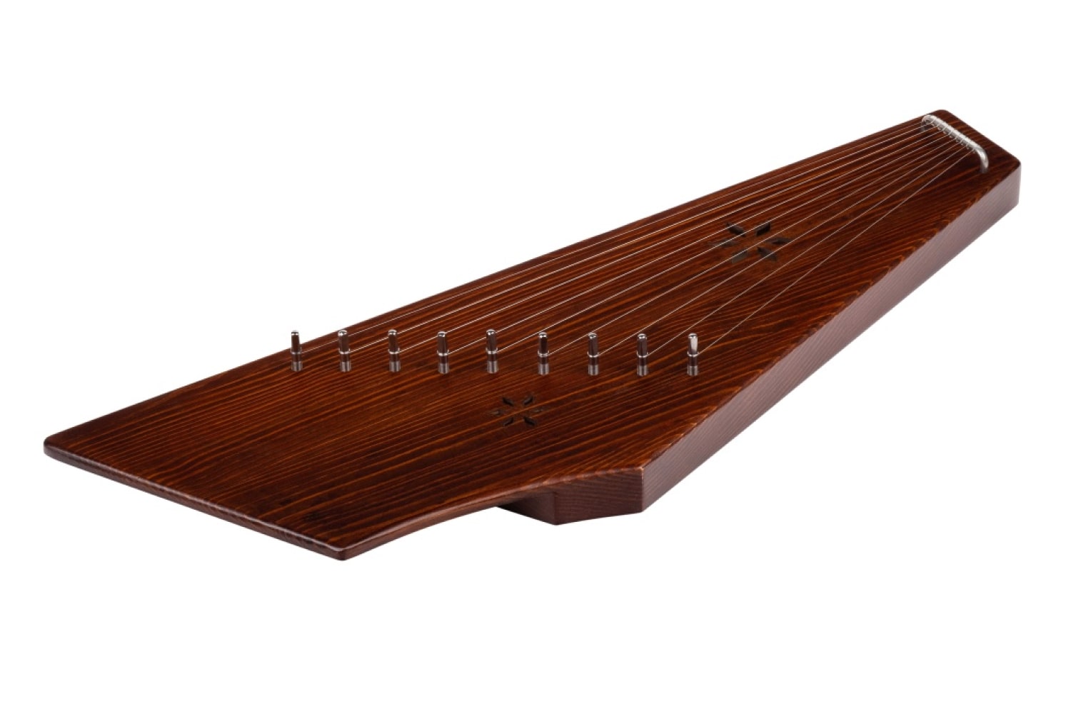 Гусли Мозеръ GWS-93W - Гусли 9 струн Сергиевские, 2-х камерные, цвет орех - фото 1