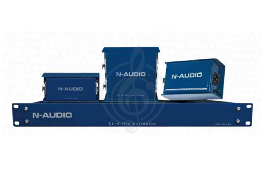 N-Audio CL4 - Усилитель микрофонный, 4 канала - фото 1 Микрофонный предусилитель N-Audio CL4 - Усилитель микрофонный, 4 канала - фото 1