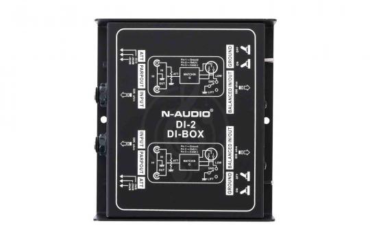 DI-box N-Audio DI-2 - Преобразователь сигнала для гитары, ди-бокс, пассивный - фото 5