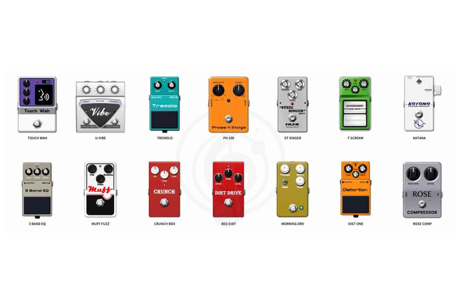 Усилитель для наушников Nux MP-2 Mighty-Plug - Моделирующий усилитель для наушников - фото 11