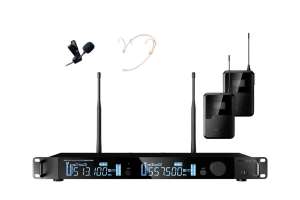 Изображение Октава OWS-U2200D01L02-B-PRO - Двухканальная радиосистема
