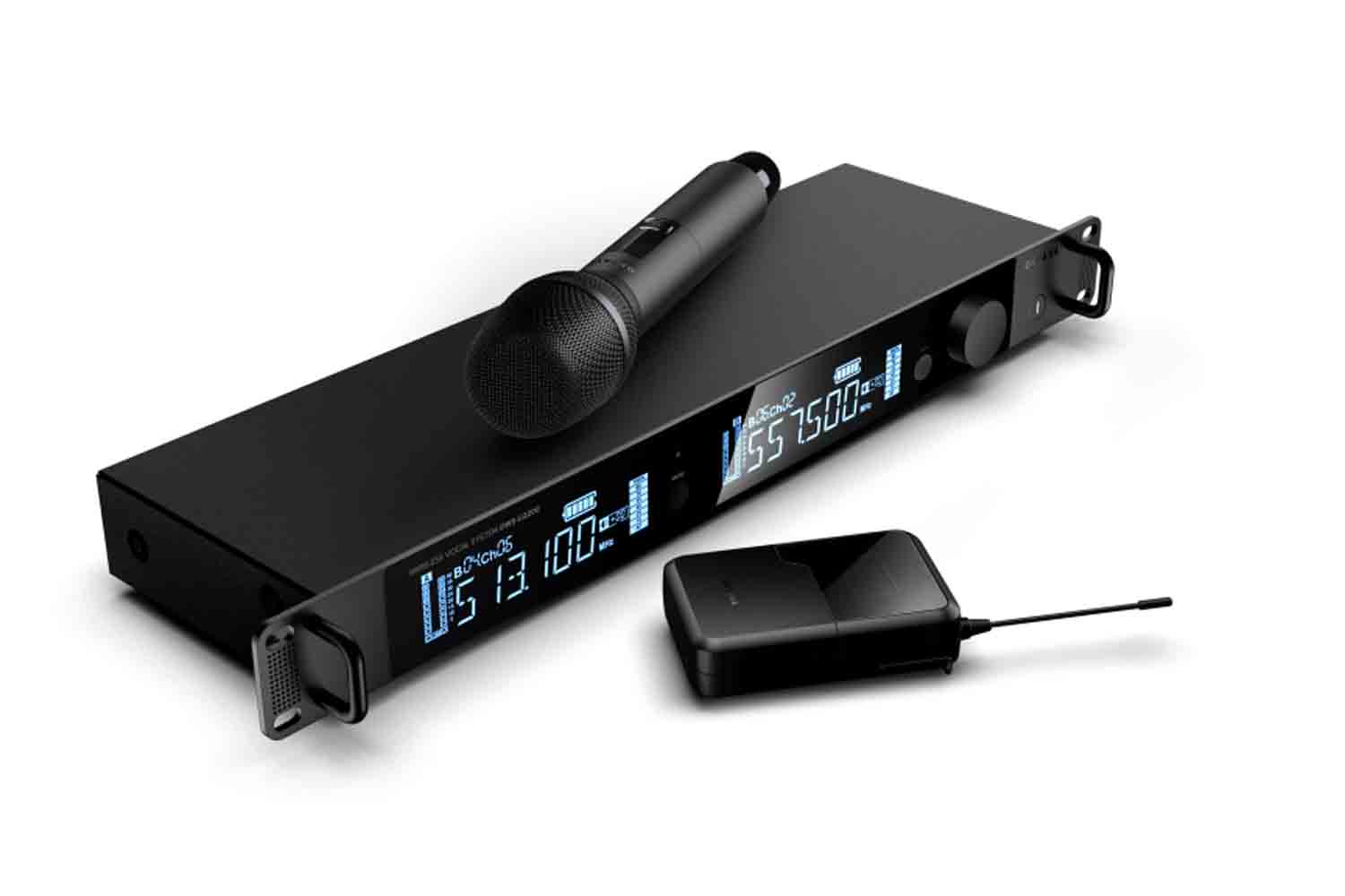 Радиосистема с ручным передатчиком Октава OWS-U2200HD01L01-B - Двухканальная радиосистема - фото 1