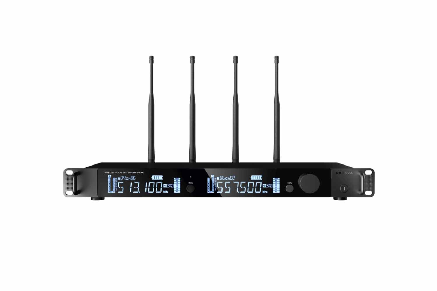 Радиосистема с ручным передатчиком Октава OWS-U2200HD01L01-B-PRO - Двухканальная радиосистема - фото 1